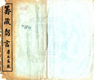 筹藏刍言（宣统）