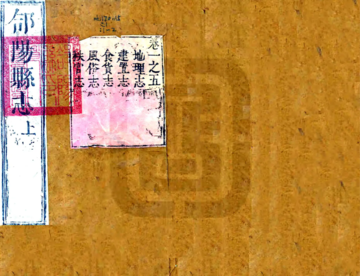重修合阳县志（顺治）