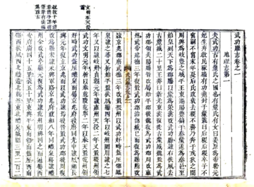 《武功县志（正德 乾隆刻本）》封面