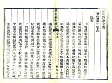 《景定严州续志》封面