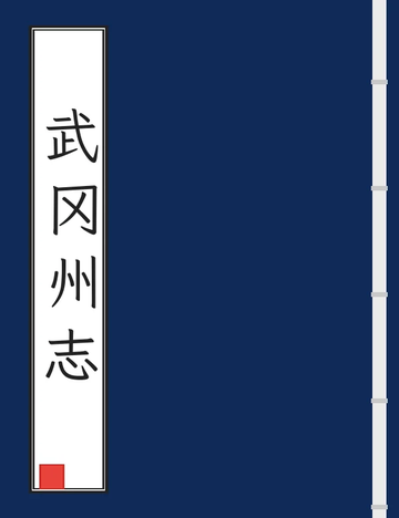 《武冈州志（光绪） (2个分卷)》封面