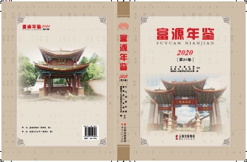 《富源年鉴2020》封面