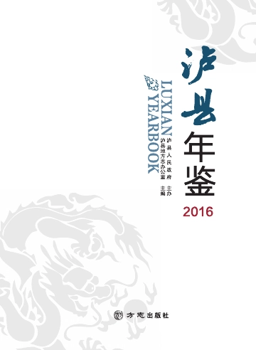 《泸县年鉴2016》封面