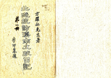 北游搜访滇南文献日记