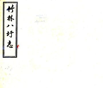 竹林八圩志（民国）
