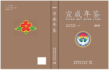 《宣威年鉴2010》封面