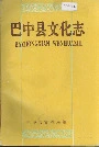 巴中县文化志