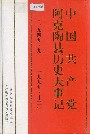 中国共产党阿克陶县历史大事记