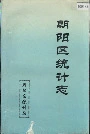 朝阳区统计志