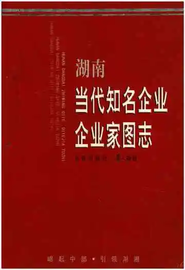 湖南 当代知名企业·企业家图志