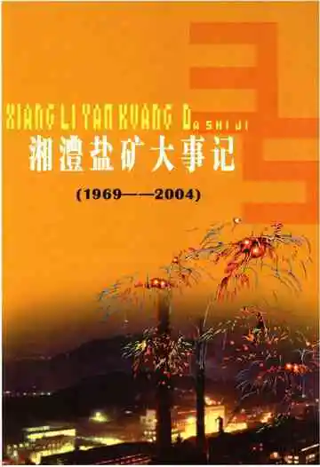 湘澧盐矿大事记