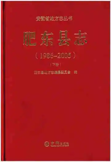 肥东县志1986-2005 下册