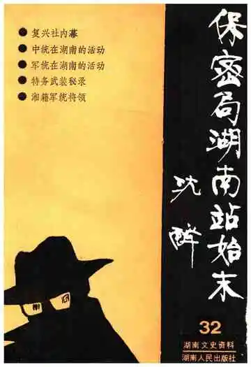 湖南文史资料第32辑