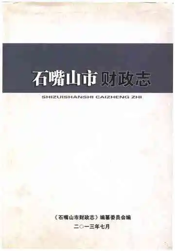 石嘴山市财政志