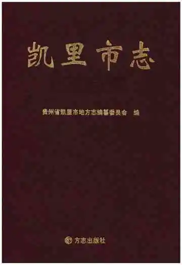 凯里市志 1991-2007