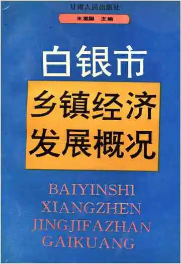 白银市乡镇经济发展概况
