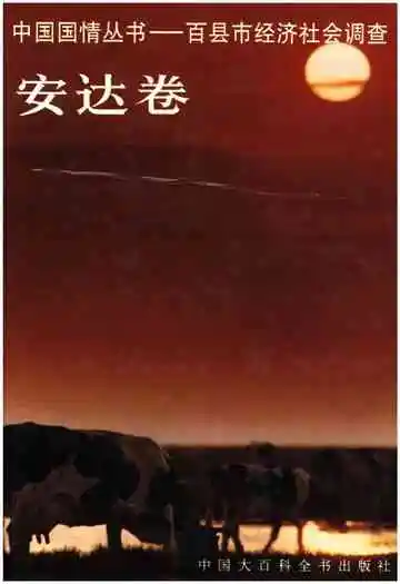 中国国情丛书 百县市经济社会调查 安达卷