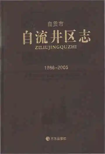 自贡市自流井区志1986-2005