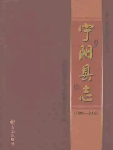 宁阳县志  1985-2002
