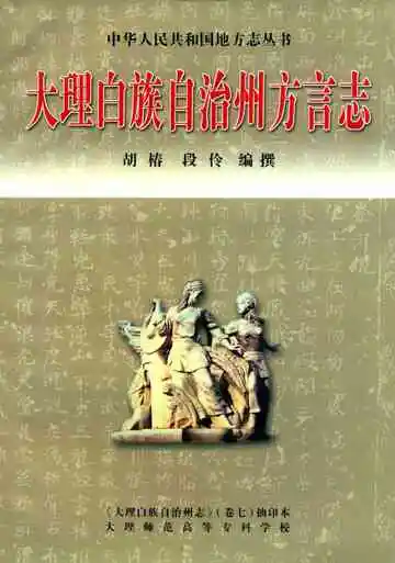 中华人民共和国地方志丛书  大理白族自治州方言志