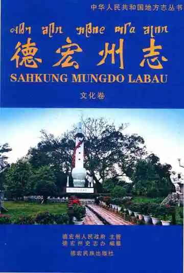 中华人民共和国地方志丛书 德宏州志  文化卷