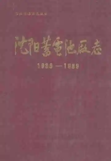 沈阳蓄电池厂志