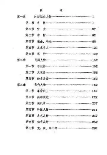 渭南县志  第13编人物志  初稿