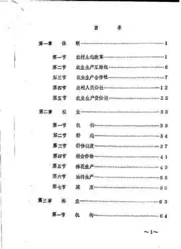 渭南县志 第5编 农业志 送审稿