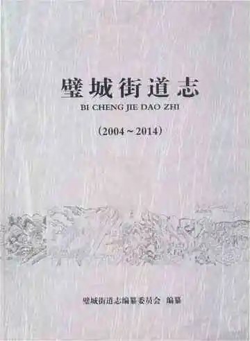 璧城街道志 2004-2014