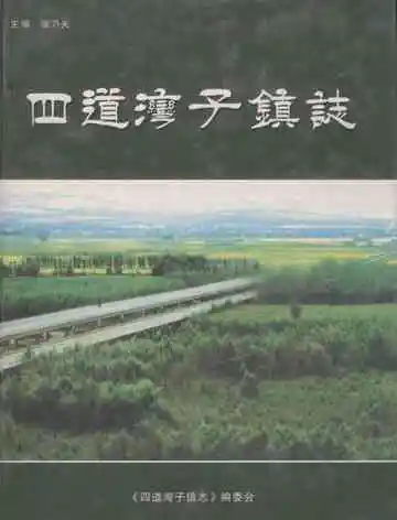 《四道湾子镇志》封面