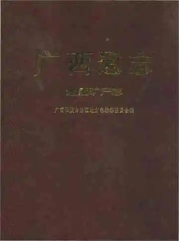 广西通志·地质矿产志
