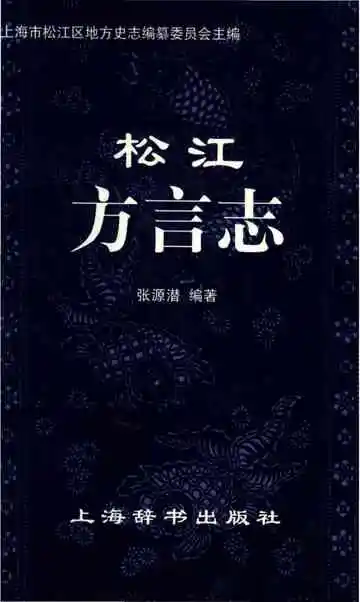 松江方言志