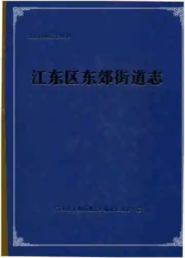江东区东郊街道志