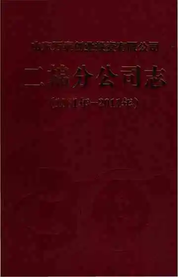二棉分公司志