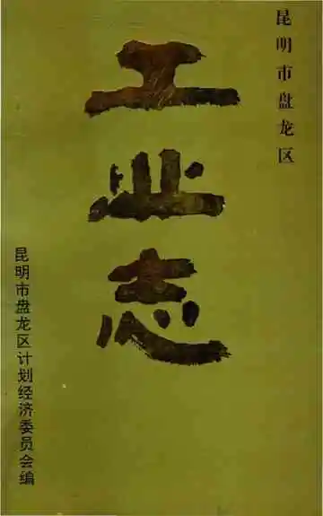 昆明市盘龙区工业志