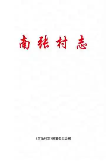 南张村志