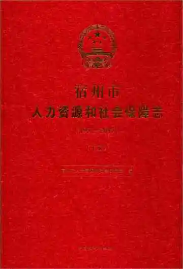 宿州市人力资源和社会保障志 下