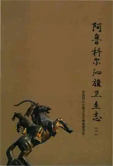 《阿鲁科尔沁旗卫生志下》封面