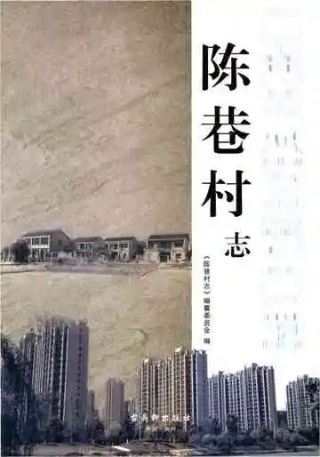陈巷村志