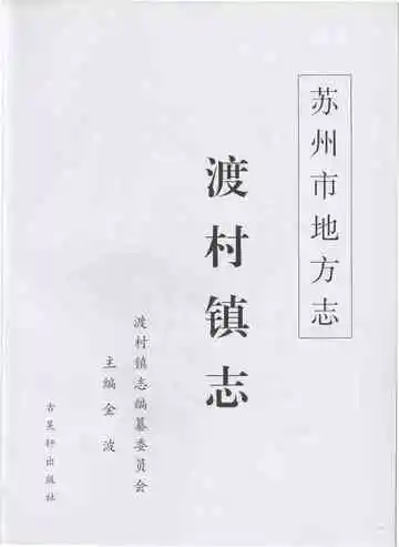 渡村镇志