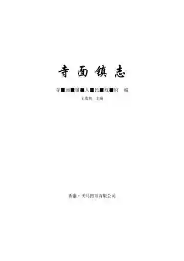 平南寺面镇志