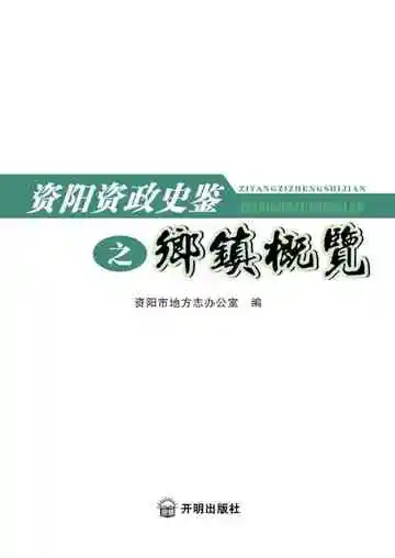 资阳资政史鉴之乡镇概览2017