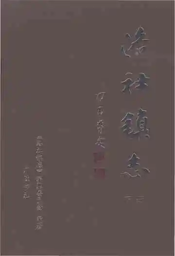 《洛社镇志下册》封面
