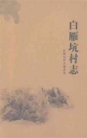 白雁坑村志