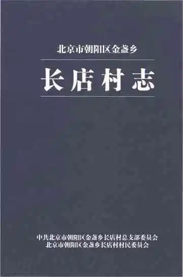 长店村志