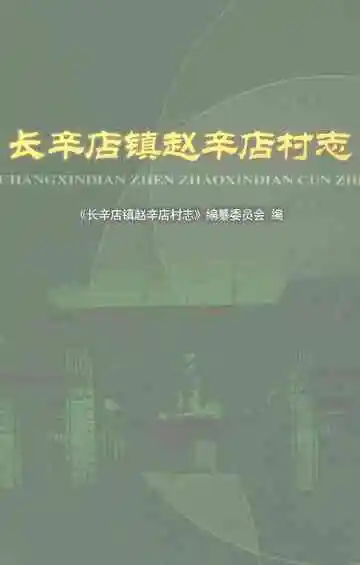 长辛店镇赵辛店村志