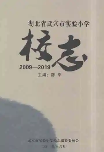湖北省武穴市实验小学校志（2009-2019）