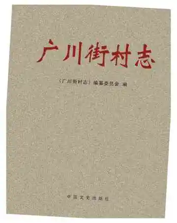 广川街村志