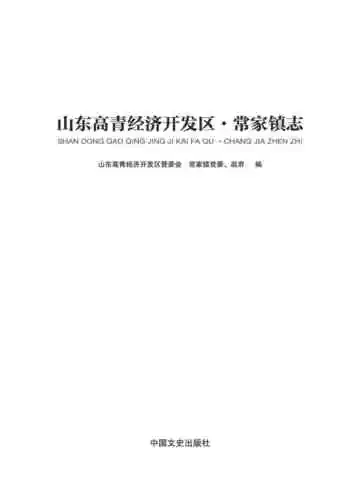 山东高青经济开发区·常家镇志
