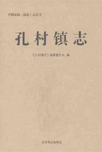 孔村镇志